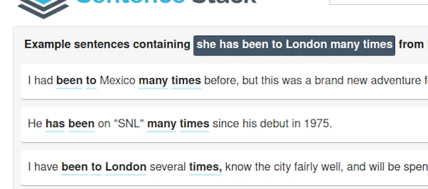 Sentence Search