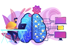 AI Sentence Correction Cartoon